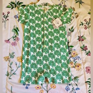 Kate Quinn Celtic Clover Short Sleeve Union Shortie 3y